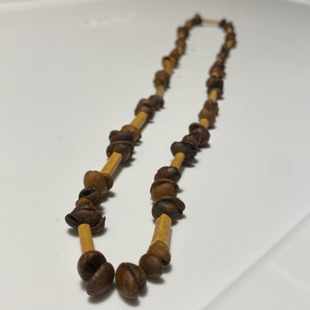 3 for $18 or 2 for $15 Handmade coffee bean and beaded necklace